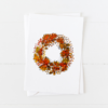 Fall Wreath Greeting Card