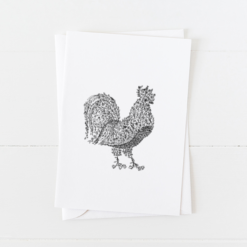 Rooster Greeting Card