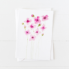 Pink Wildflowers Greeting Card