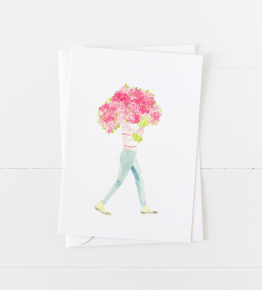 Bundles of Peonies Notecards