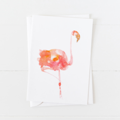 Pink Flamingo Notecards