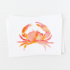 Pink Crab Greeting Card