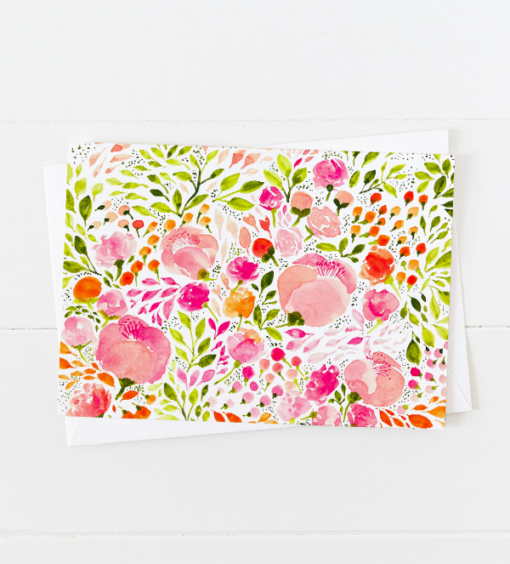 Spring Fling Floral Notecards