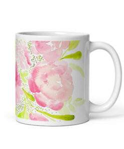 Watercolor Floral Mugs from A Little Hello Co.