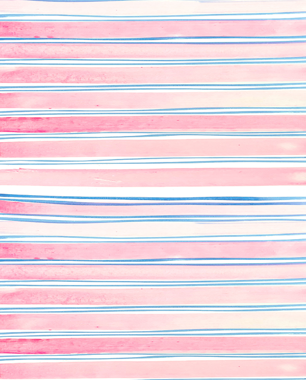 Pink and Blue Stripes from A Little Hello Co