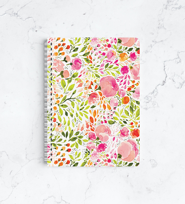 Spring Fling Wire-O Notebook from A Little Hello Co.