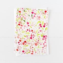 Pink Buds Greeting Card