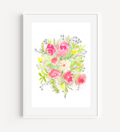 Bramble Watercolor Print