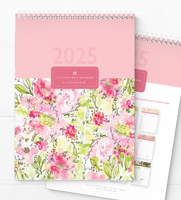 2025 Wall Calendar from A Little Hello Co.