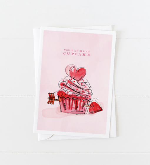 Cupcake Valentine Card