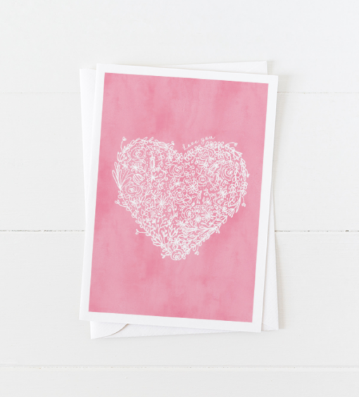 Love Doodles Valentine Card