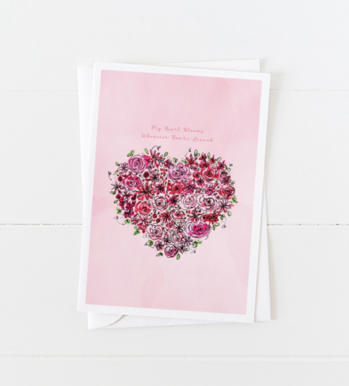 Love in Bloom Valentine Card