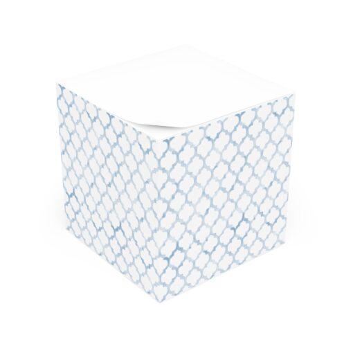 Coastal Lattice Sticky Note Cube